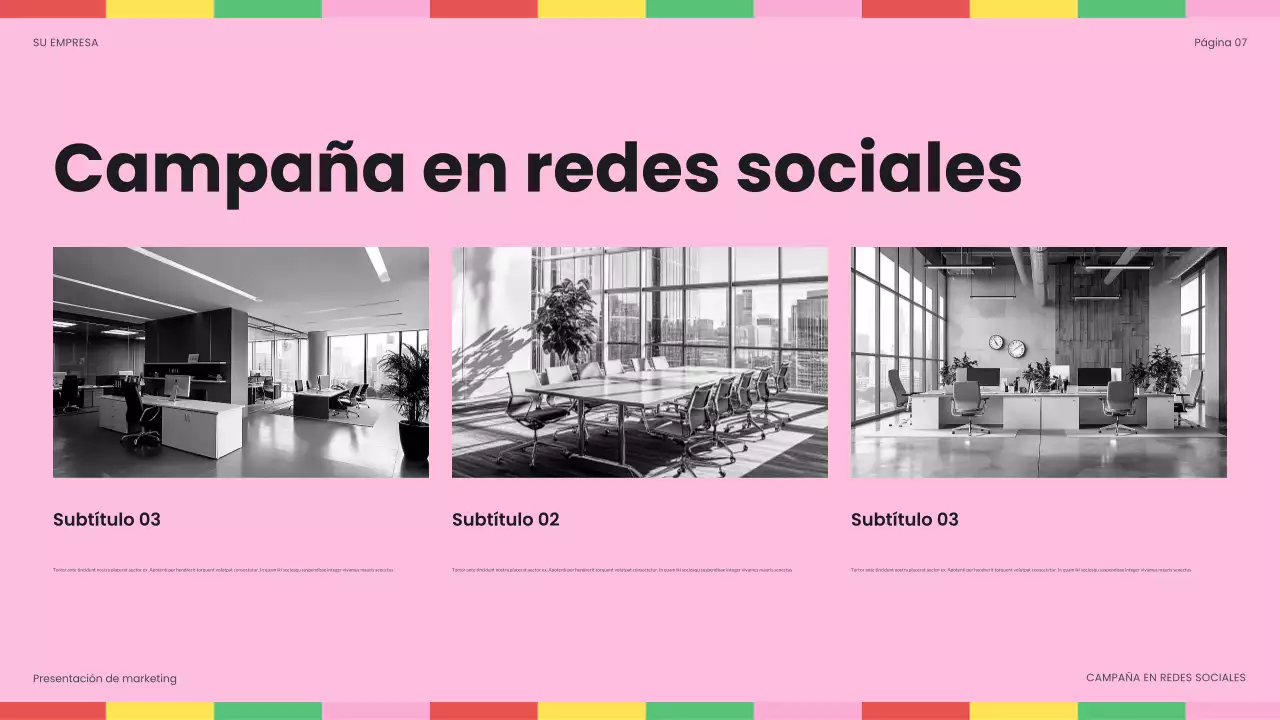 informe sobre las redes sociales de rainbow bold