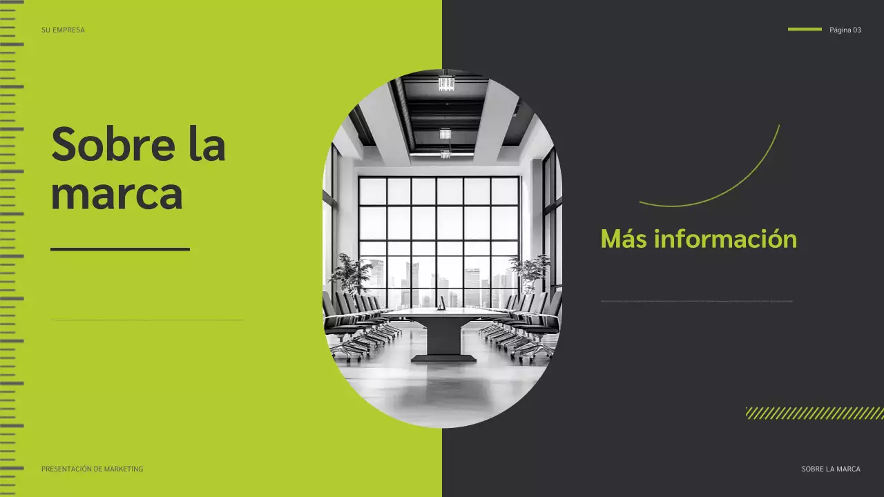 informe sobre las redes sociales de green modern