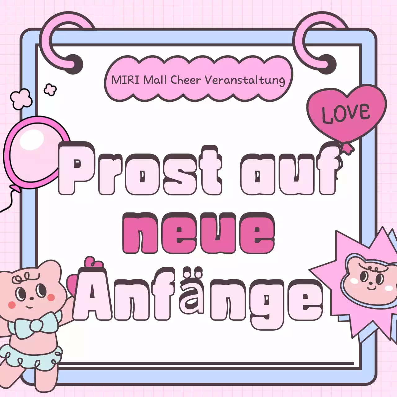 Unterstützen Sie die rosa Sache