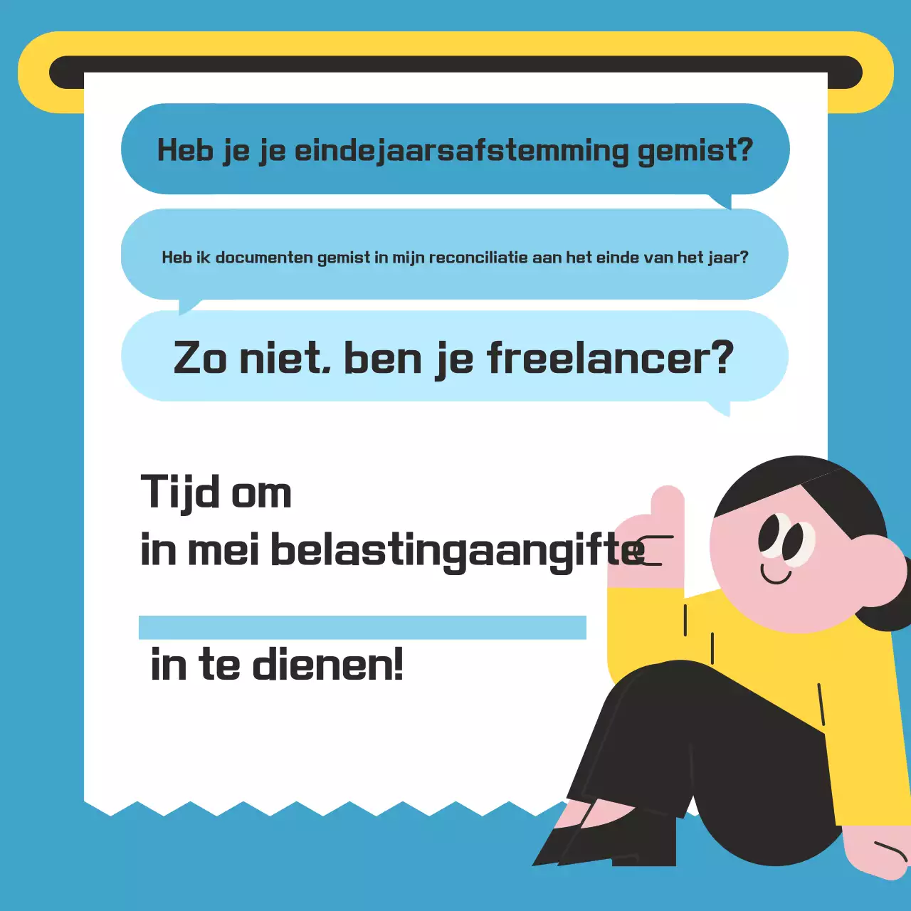 Lichtblauwe schone belastinggids