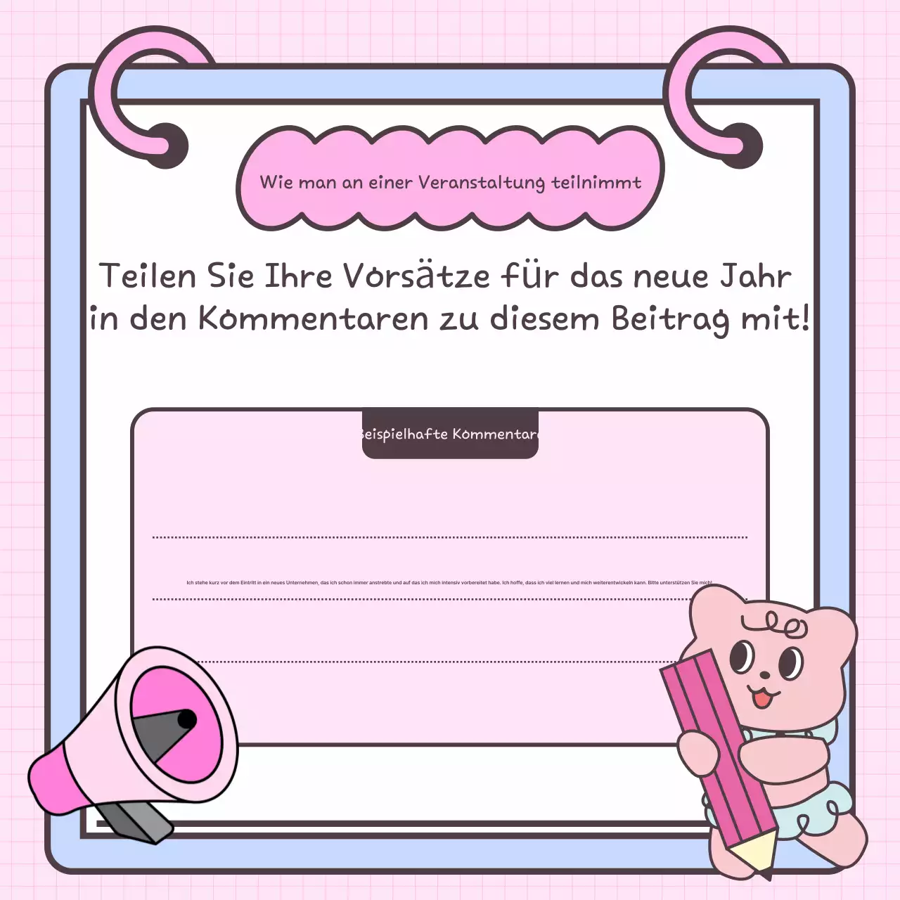 Unterstützen Sie die rosa Sache