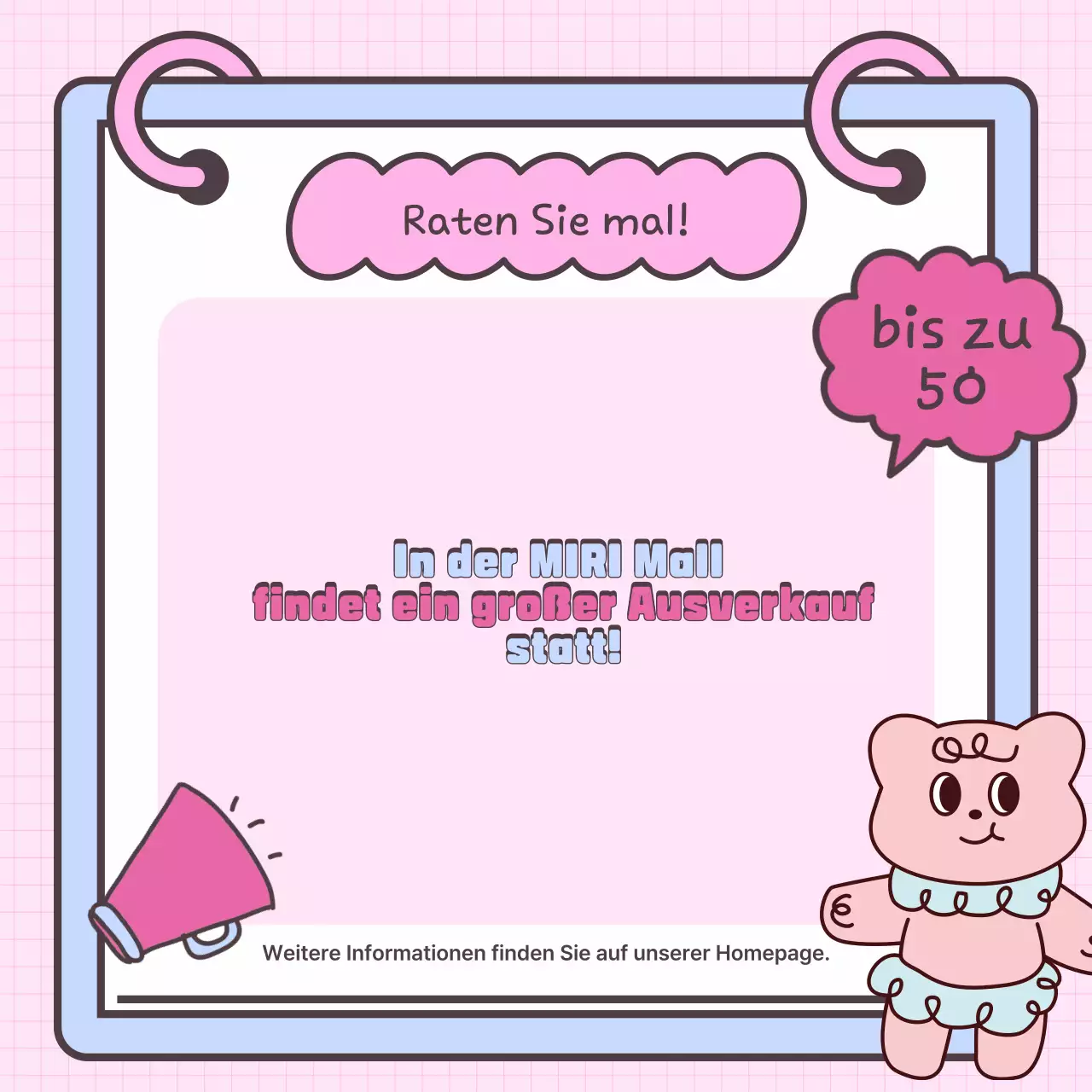 Unterstützen Sie die rosa Sache