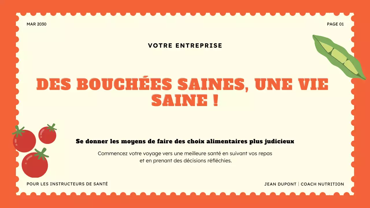 Présentation de la traçabilité alimentaire