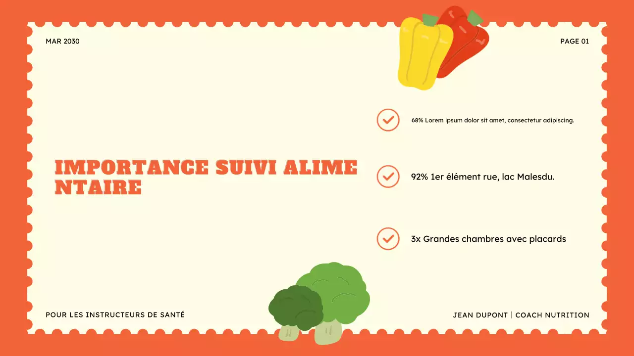 Présentation de la traçabilité alimentaire