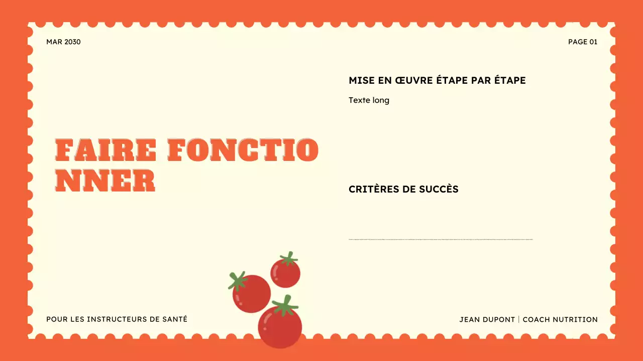 Présentation de la traçabilité alimentaire