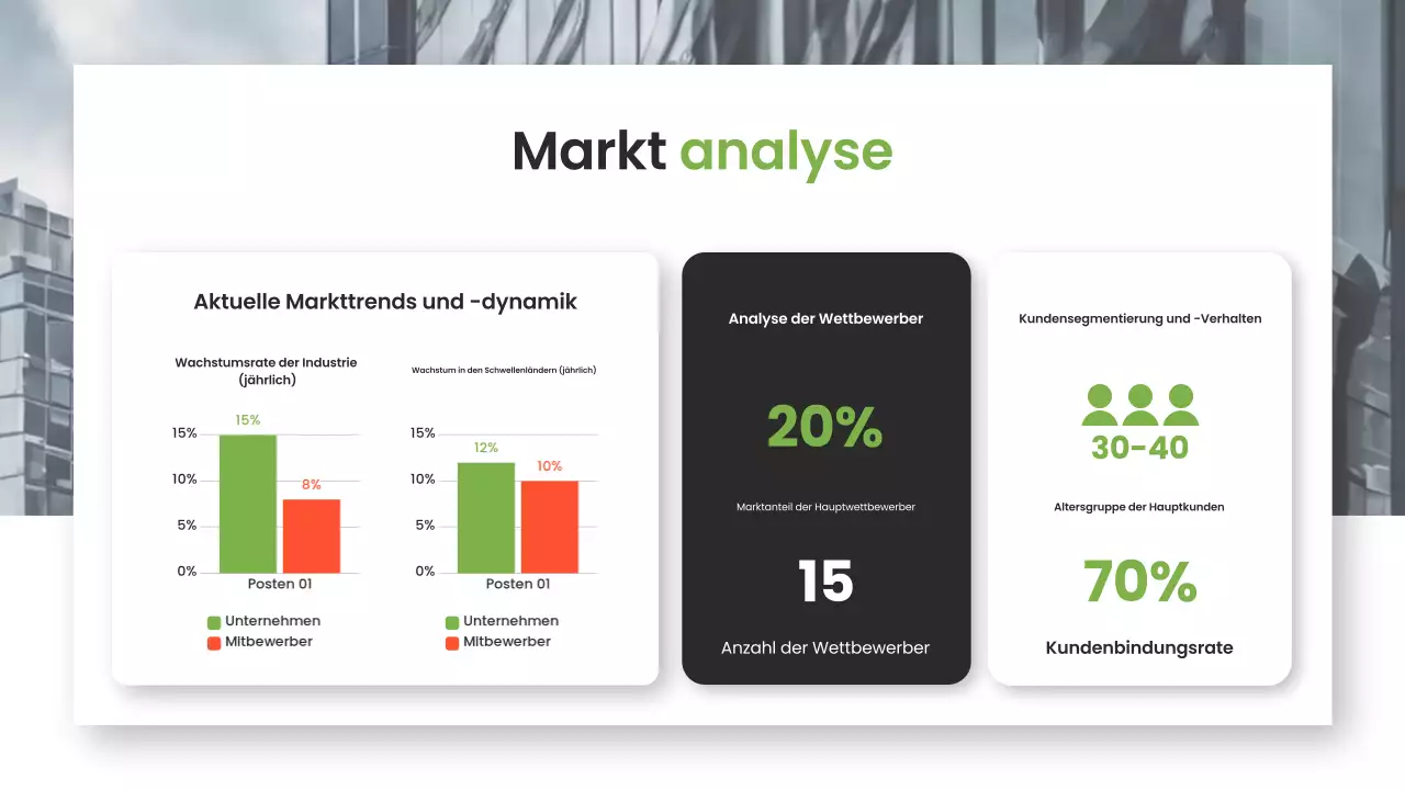 Moderne Verkaufstaktiken Marketing Business Präsentation