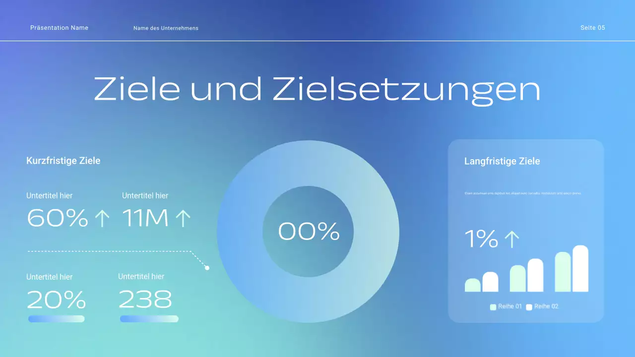 Minimal Gradient Corporate Sales Tactics Präsentation