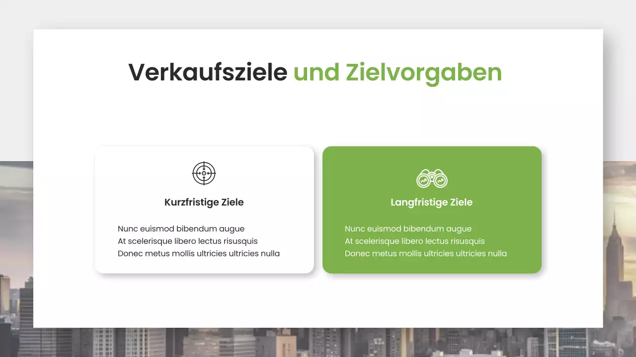 Moderne Verkaufstaktiken Marketing Business Präsentation