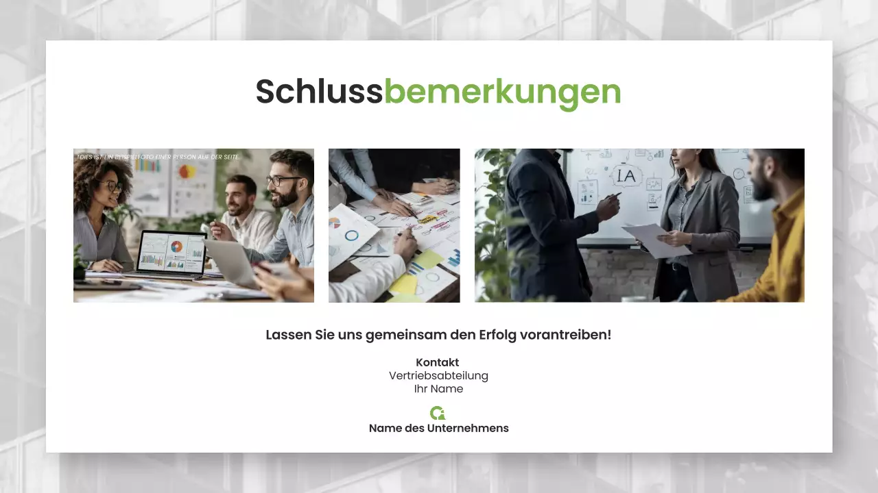 Moderne Verkaufstaktiken Marketing Business Präsentation