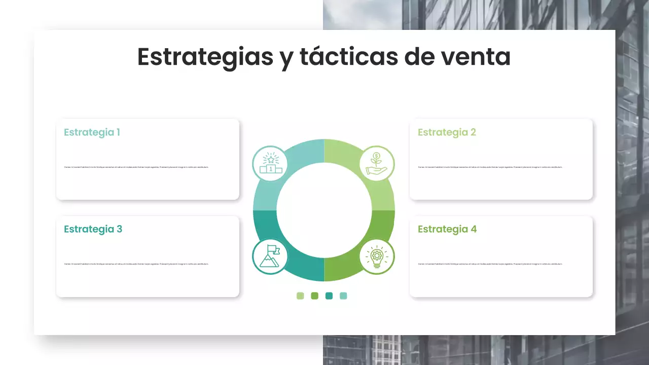 Tácticas modernas de venta Marketing Presentación comercial