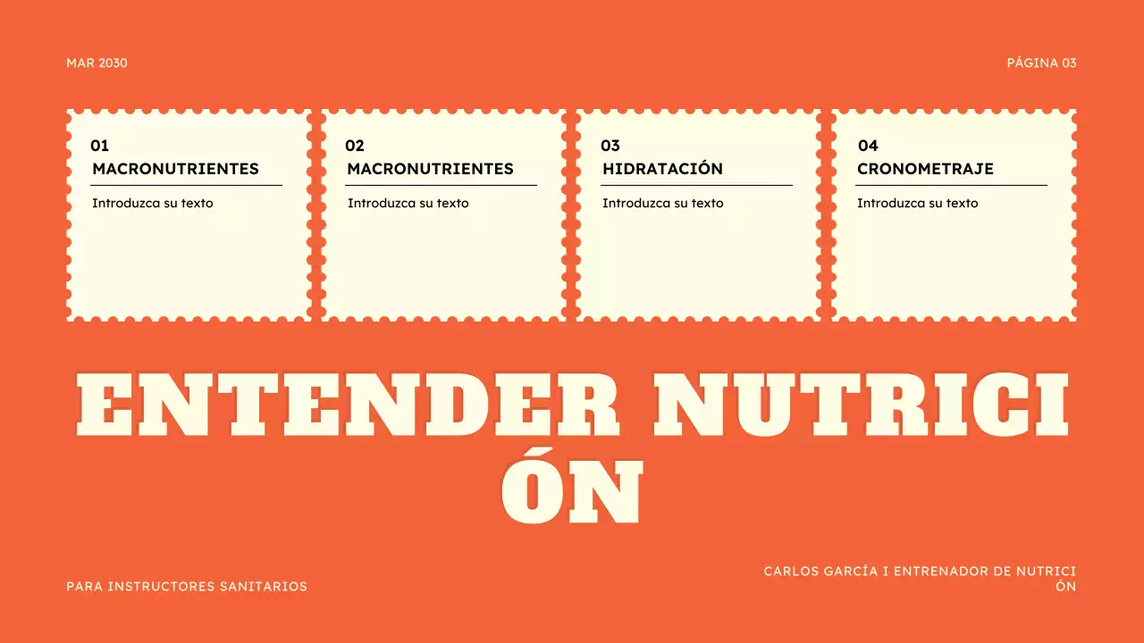 Presentación de Food Tracker