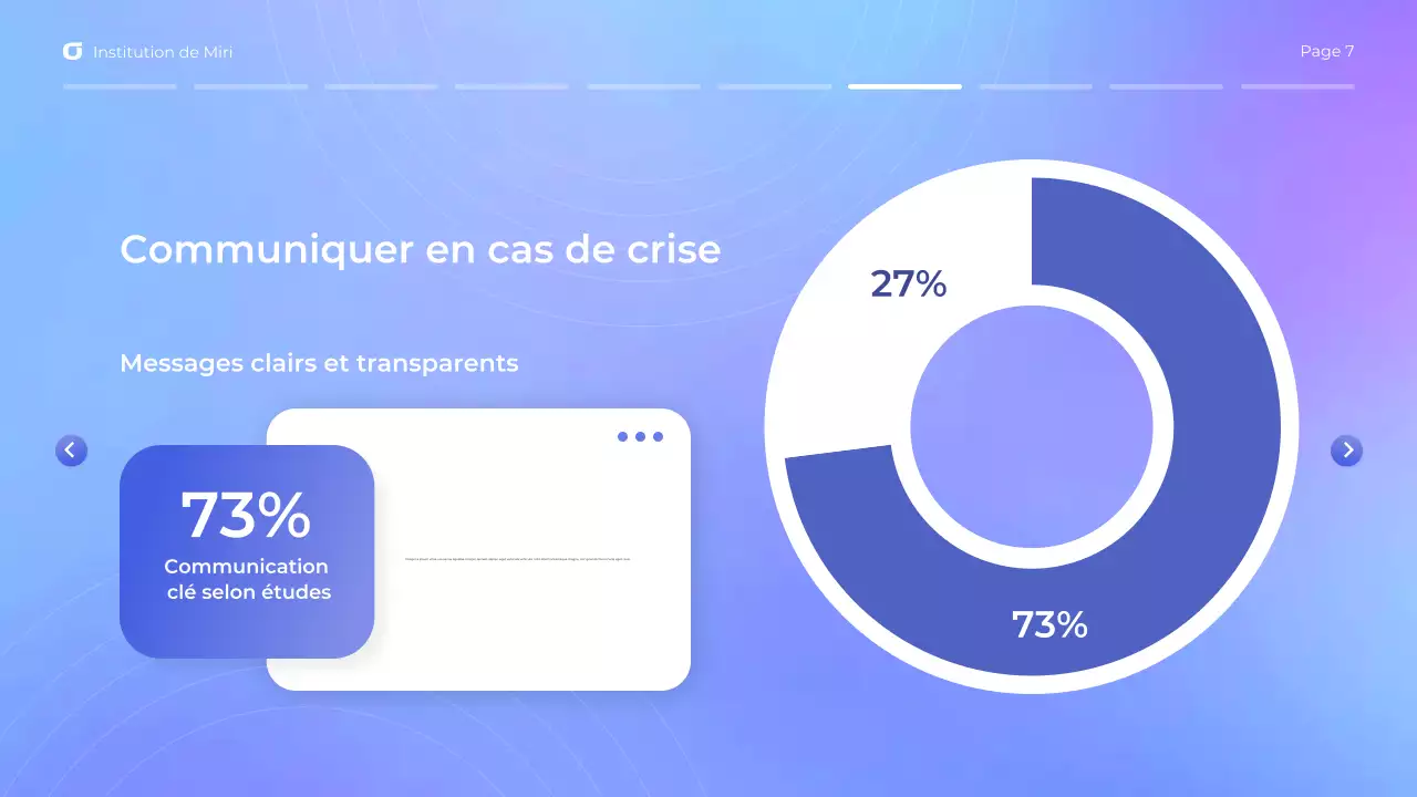 Présentation d'un webinaire moderne bleu et violet