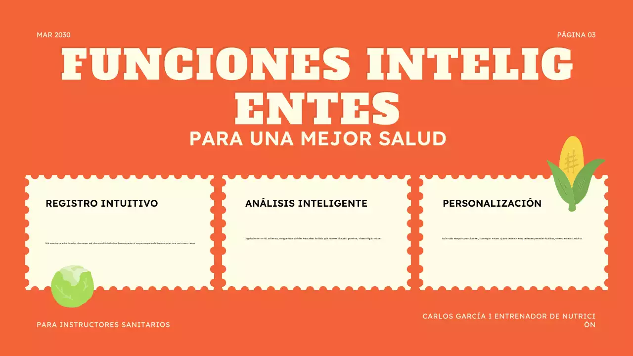 Presentación de Food Tracker