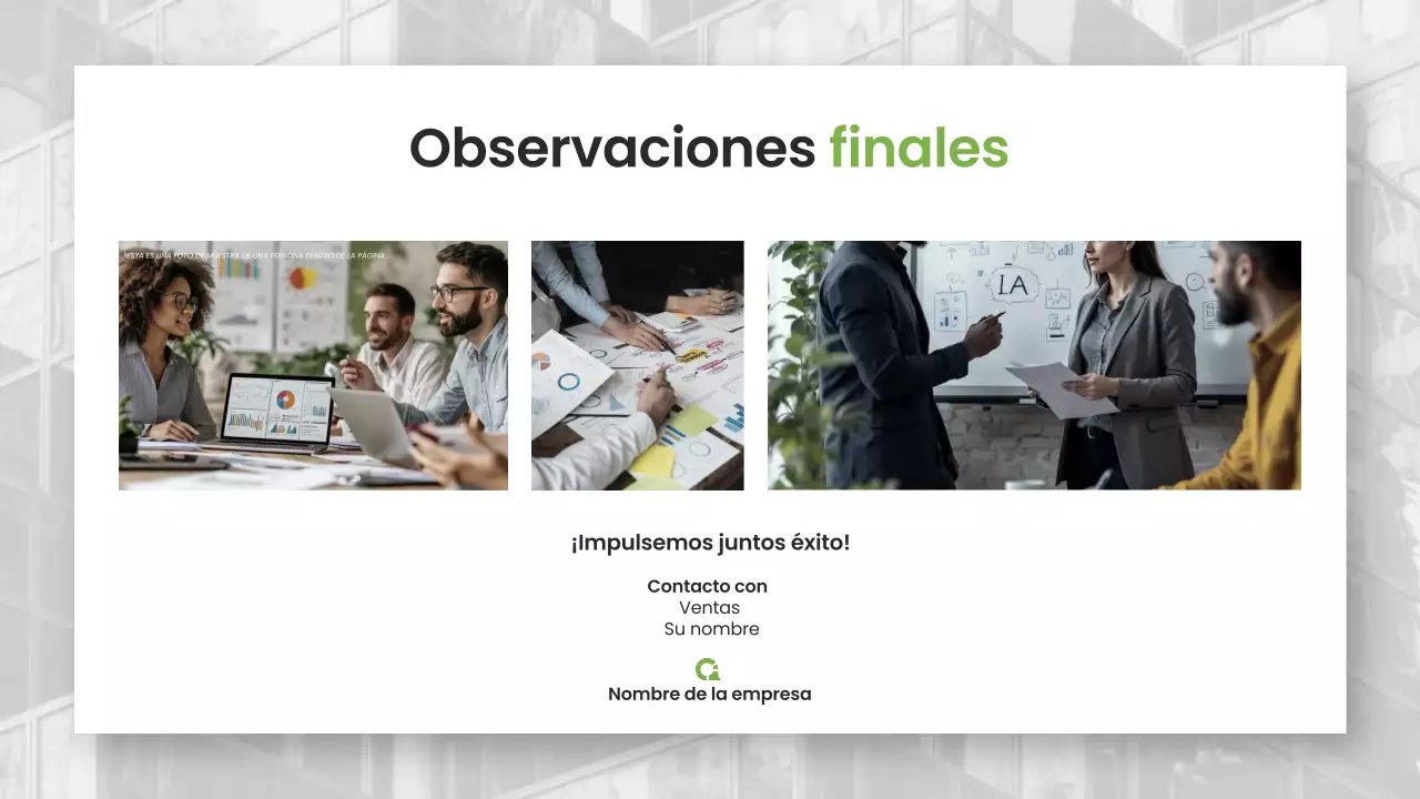 Tácticas modernas de venta Marketing Presentación comercial