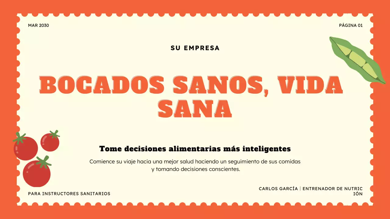 Presentación de Food Tracker