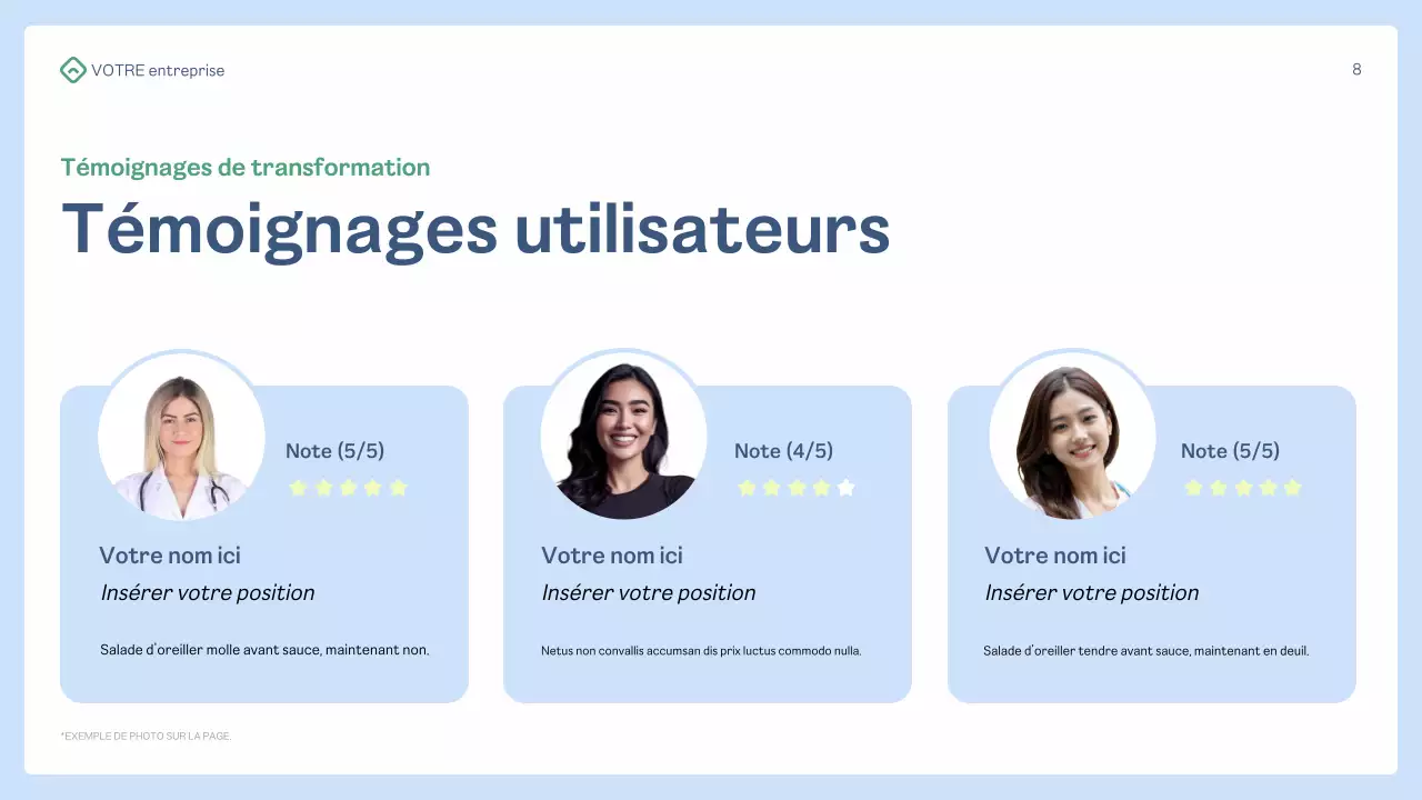 promotion de la santé moderne bleue