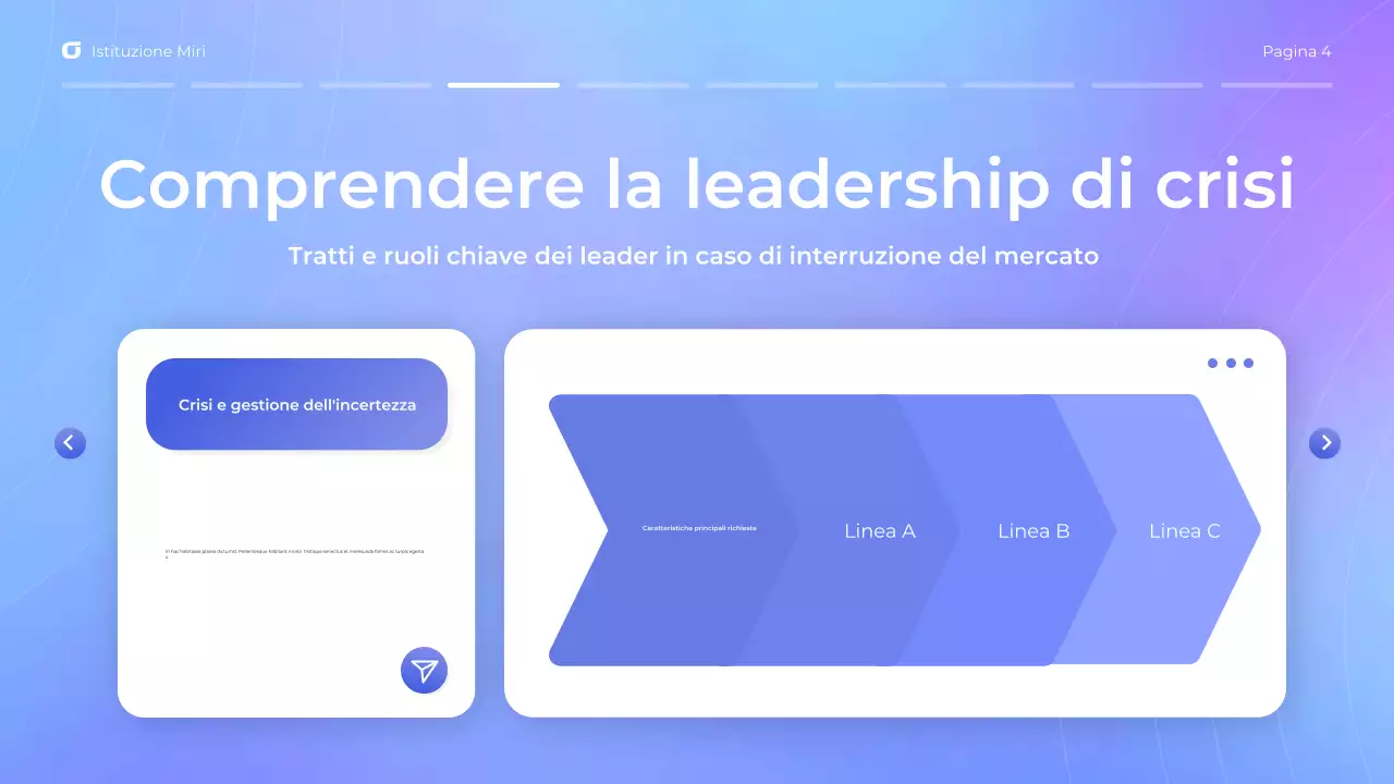 Presentazione del webinar moderno blu e viola