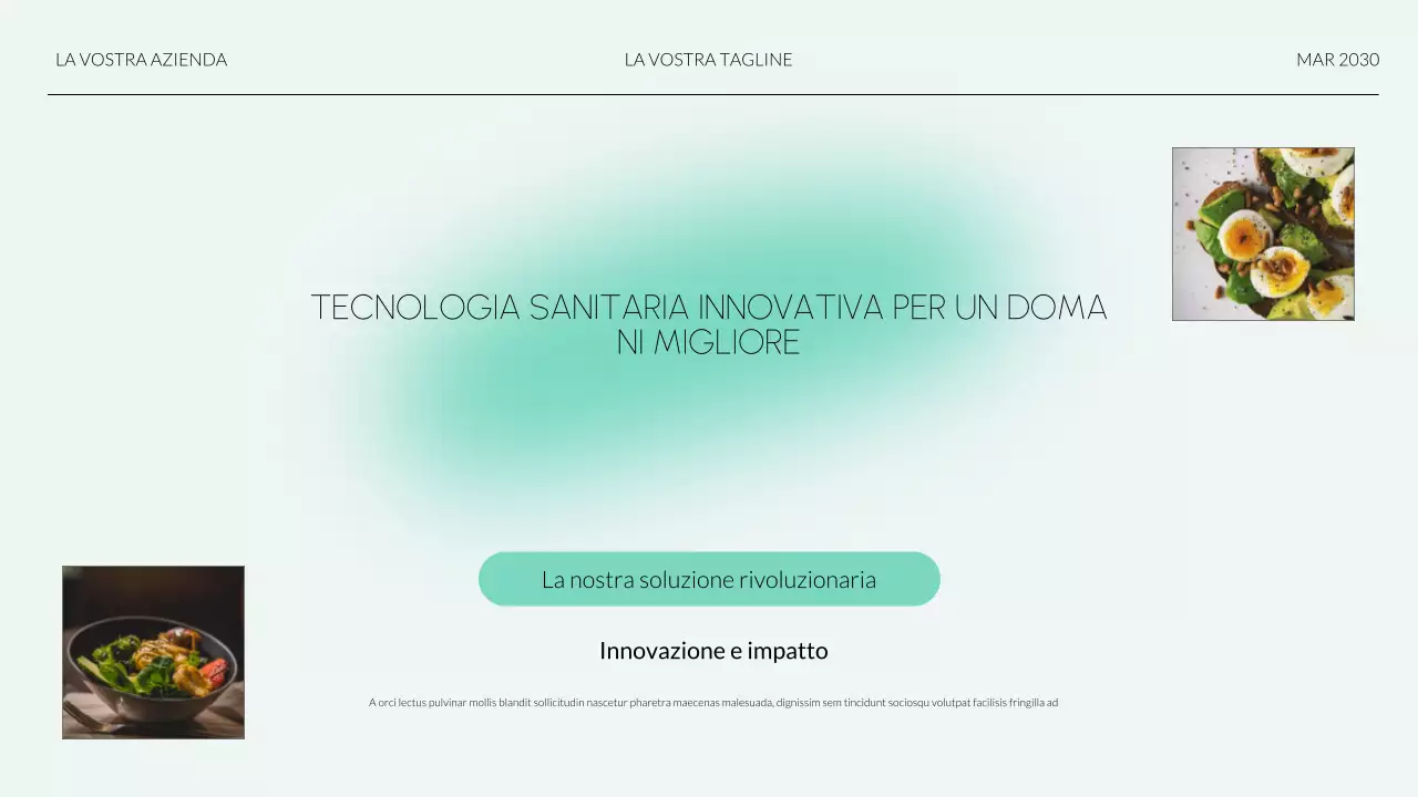 Presentazione del ponte tecnico-sanitario