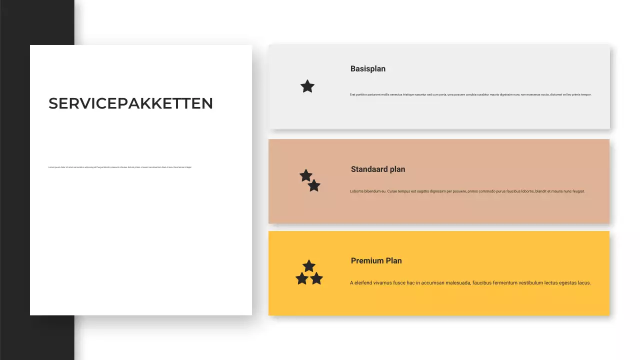 Minimalistische Moderne Strakke Presentatie Adviesbureau