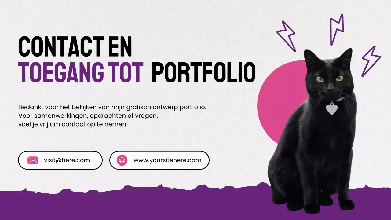 paars maximalisme ontwerp portfolio