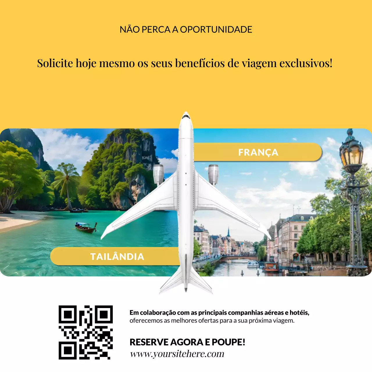 Ofertas especiais de agências de viagens