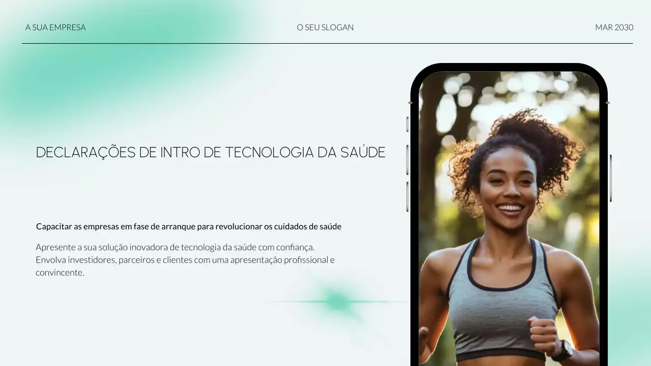 Apresentação do Health Tech Deck