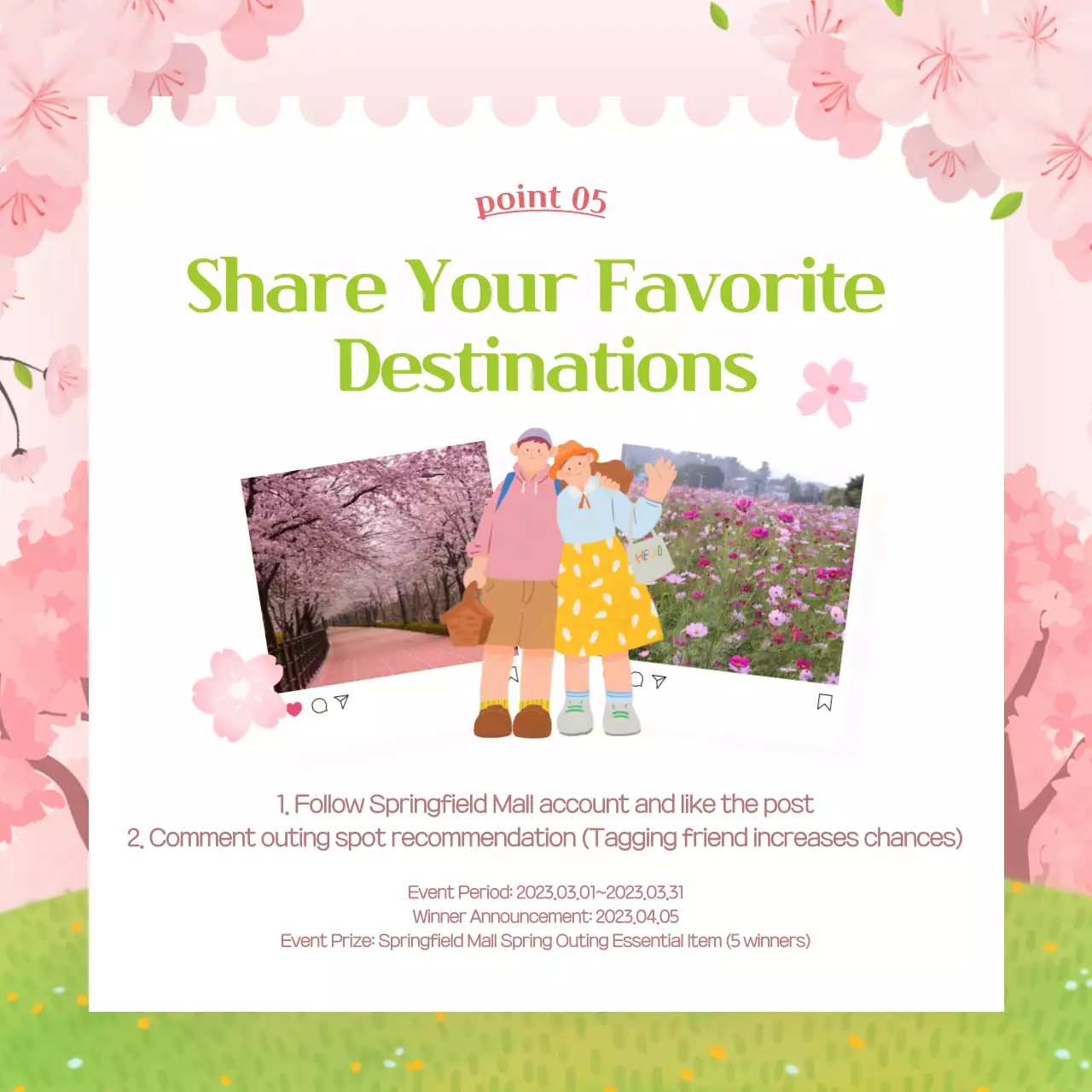 Pink's Pretty Spring Break Newsletter