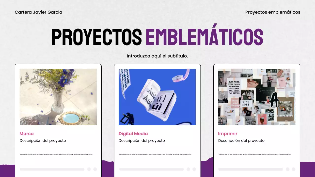 cartera de diseño maximalismo púrpura