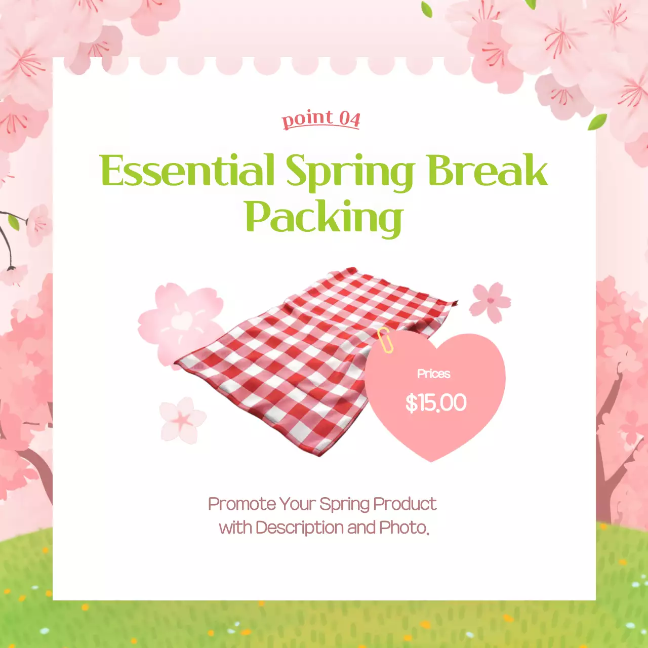 Pink's Pretty Spring Break Newsletter