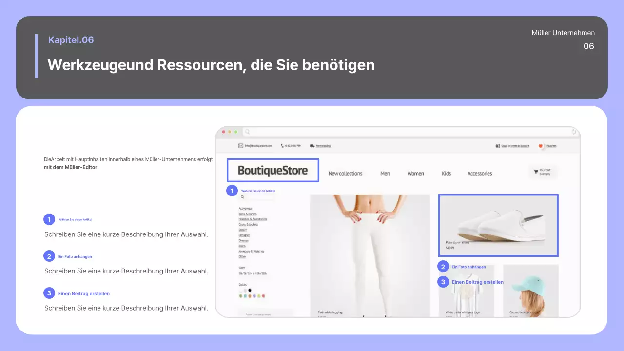 Mauve Modern Social Media Handbuch