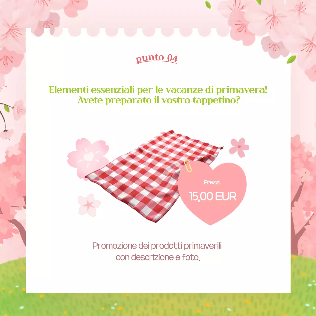 Newsletter Pink's Pretty Spring Getaway