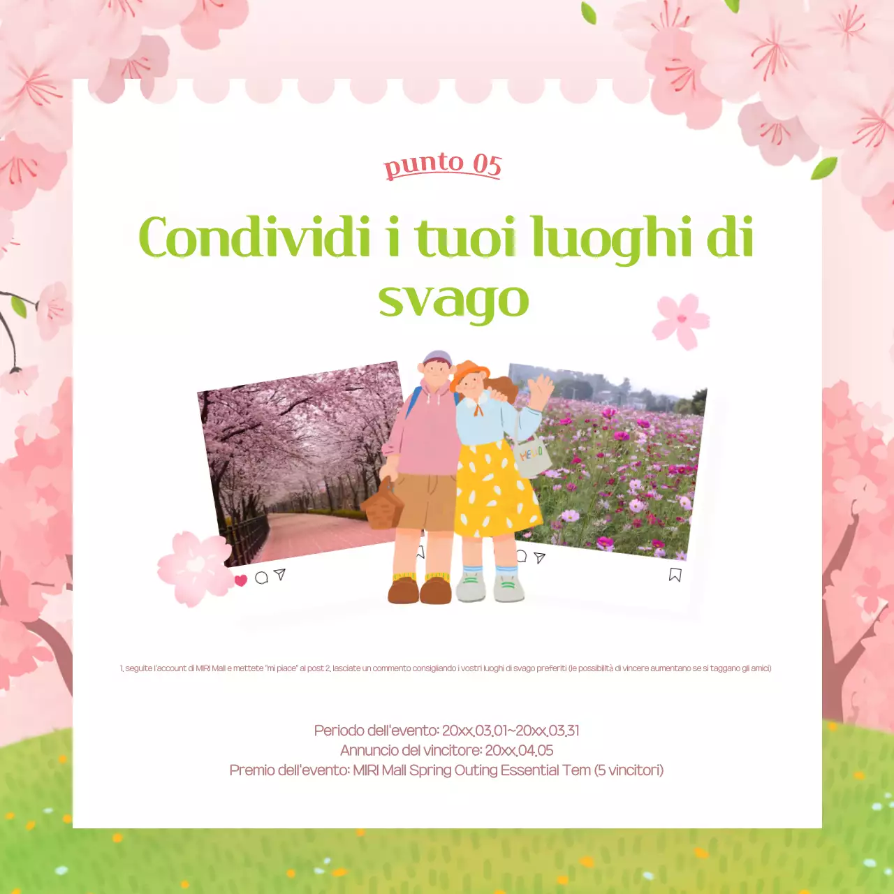 Newsletter Pink's Pretty Spring Getaway