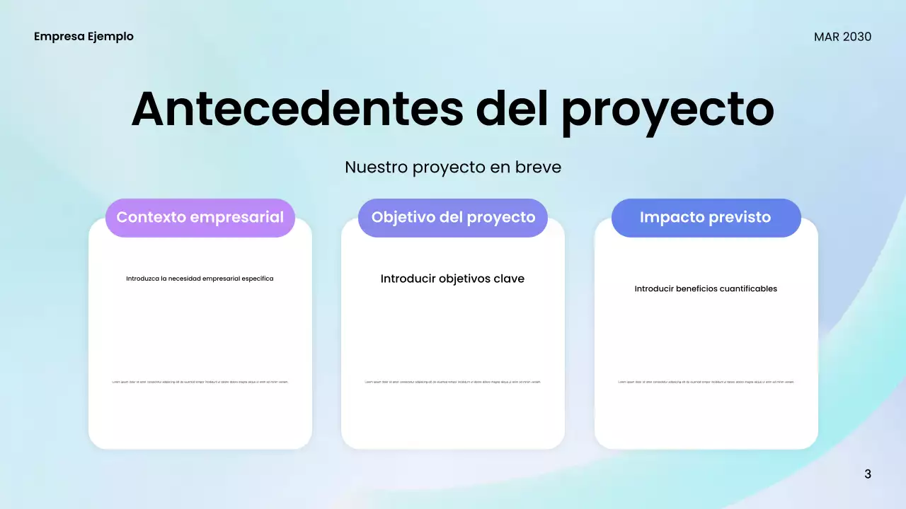 guía de reuniones teal modern