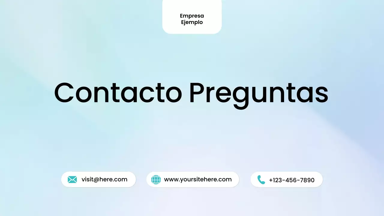 guía de reuniones teal modern