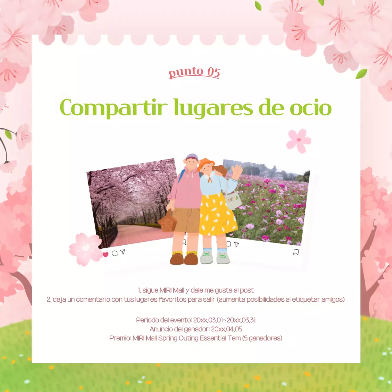 Boletín de noticias de Pink's Pretty Spring Getaway