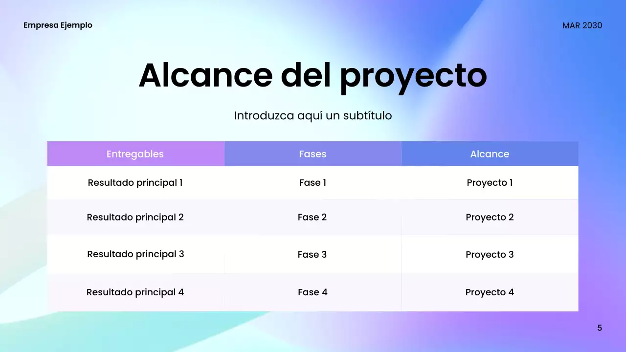 guía de reuniones teal modern