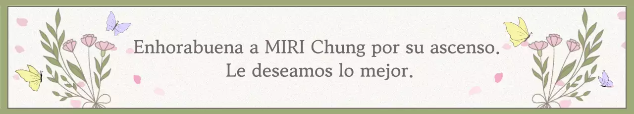 Celebrando un ascenso en caqui