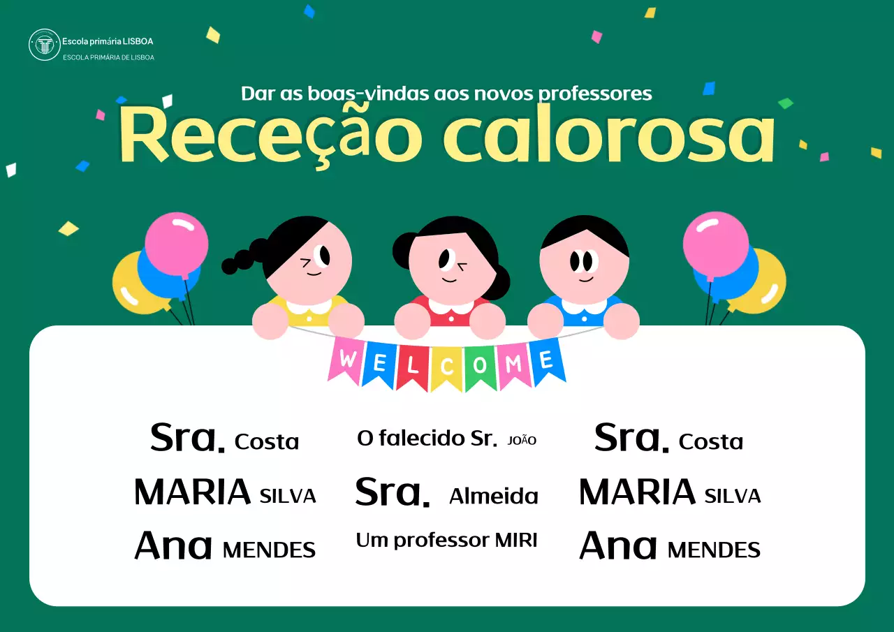 Resumo Promover a sua escola