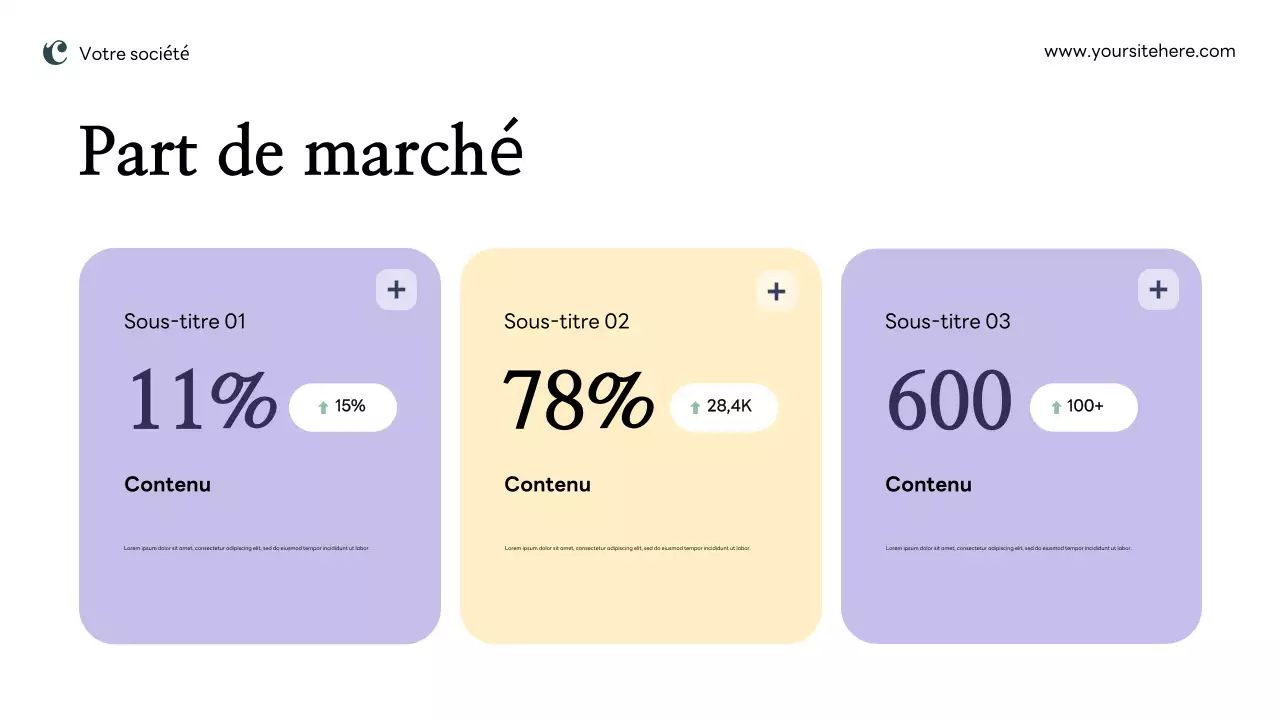 Plan de marketing moderne rose