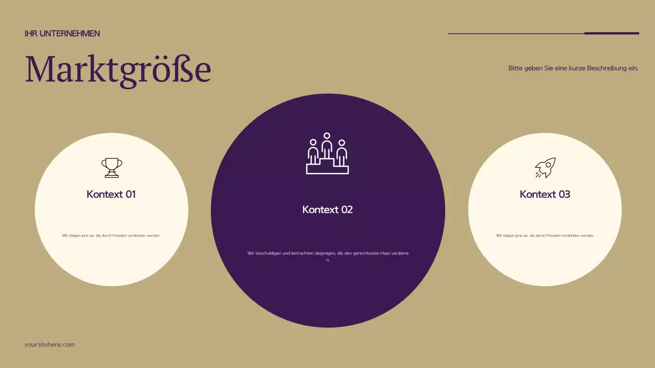 Lila Moderner Businessplan