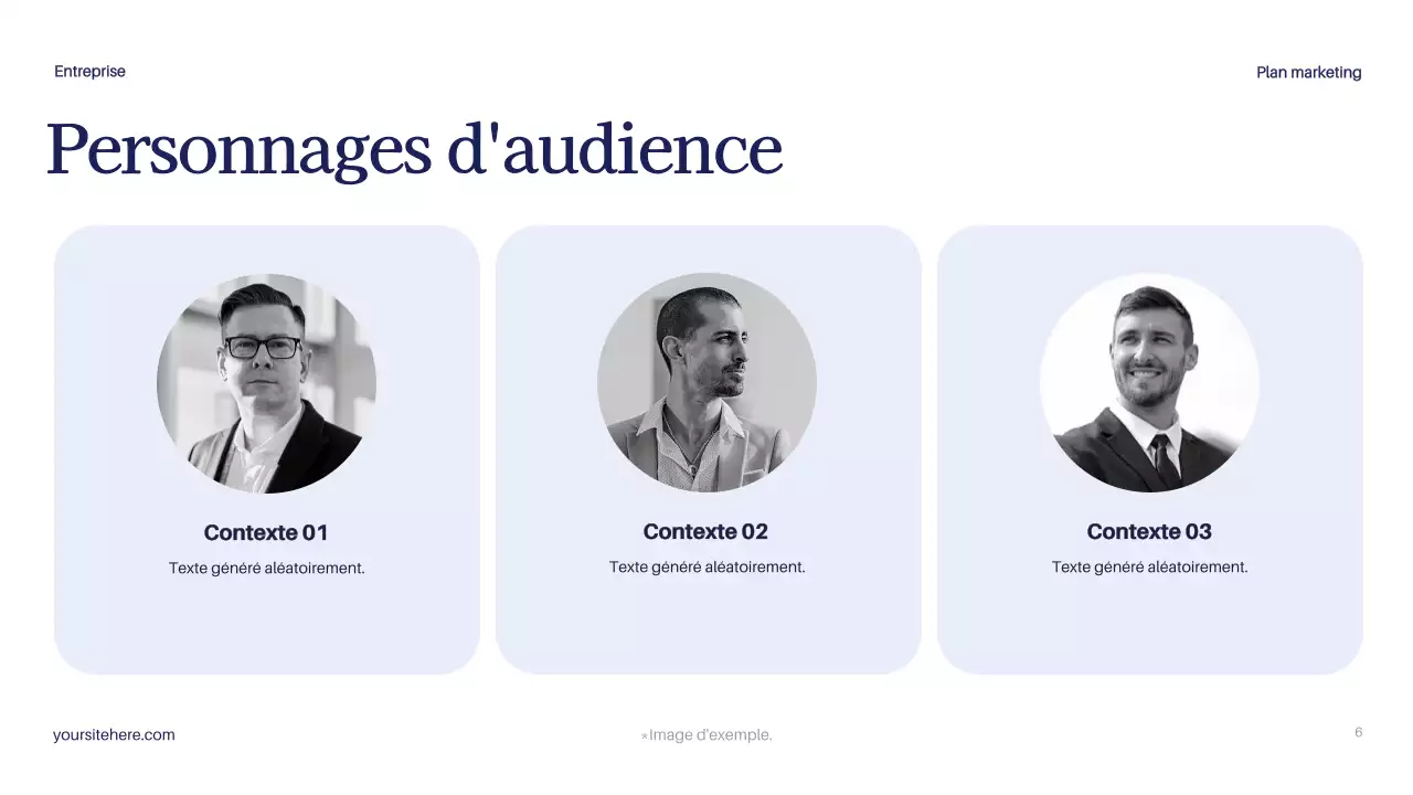 Document sur le plan de marketing moderne de la marine