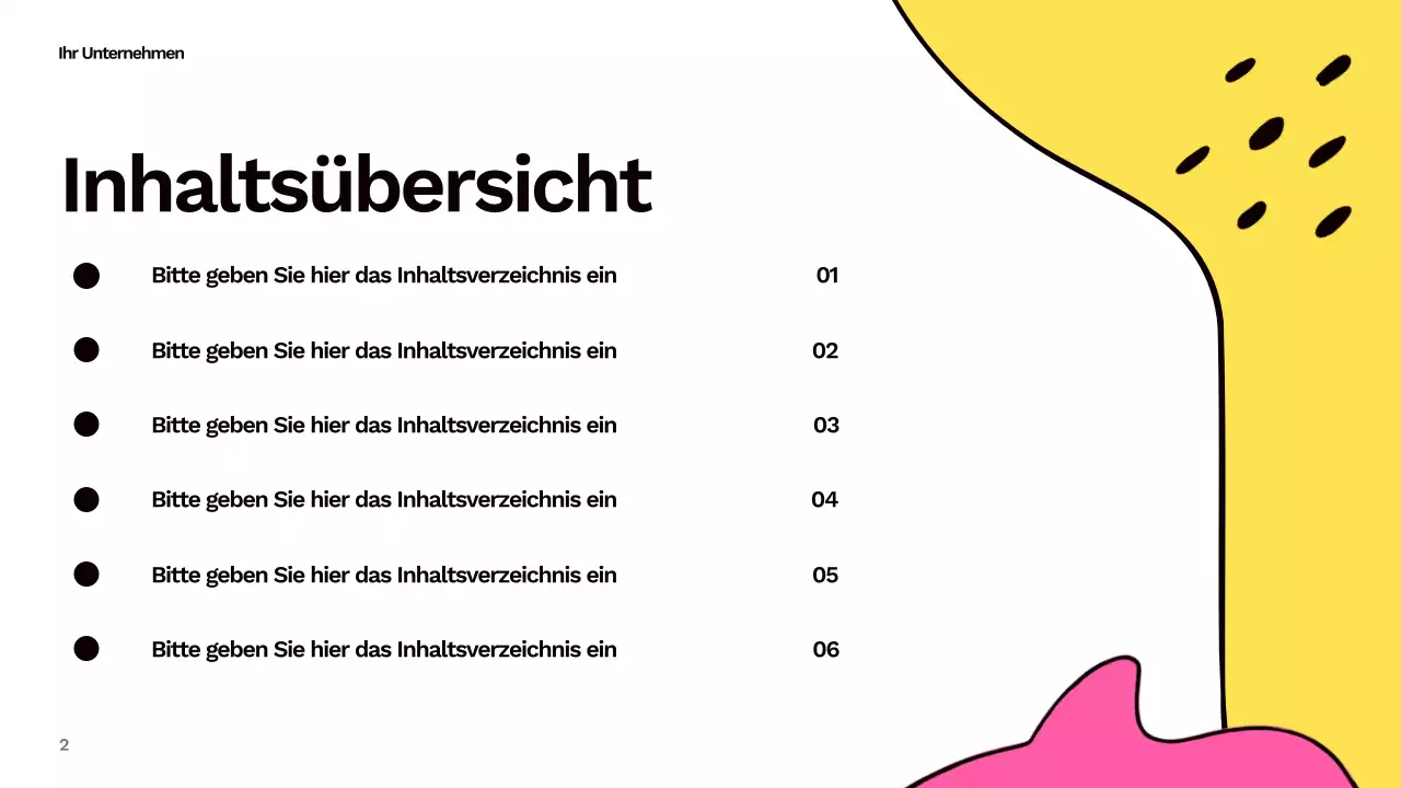 Bunter abstrakter Social-Media-Bericht