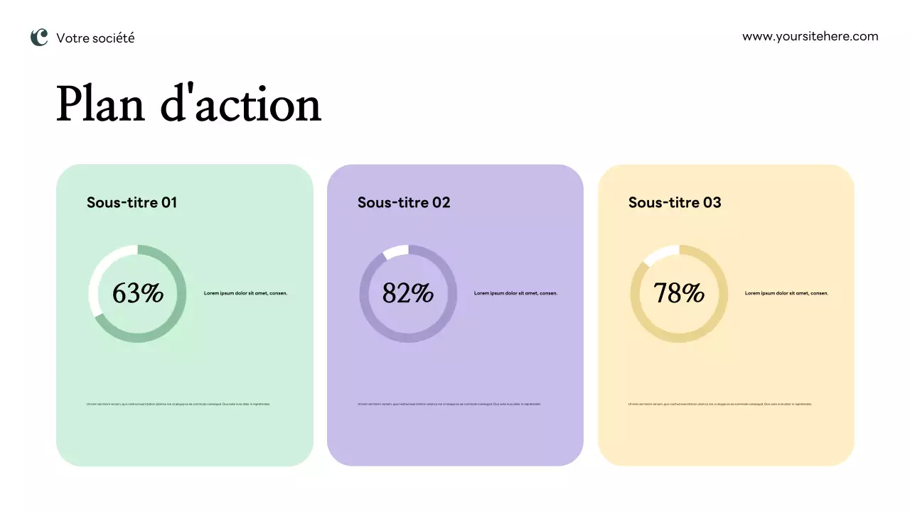 Plan de marketing moderne rose