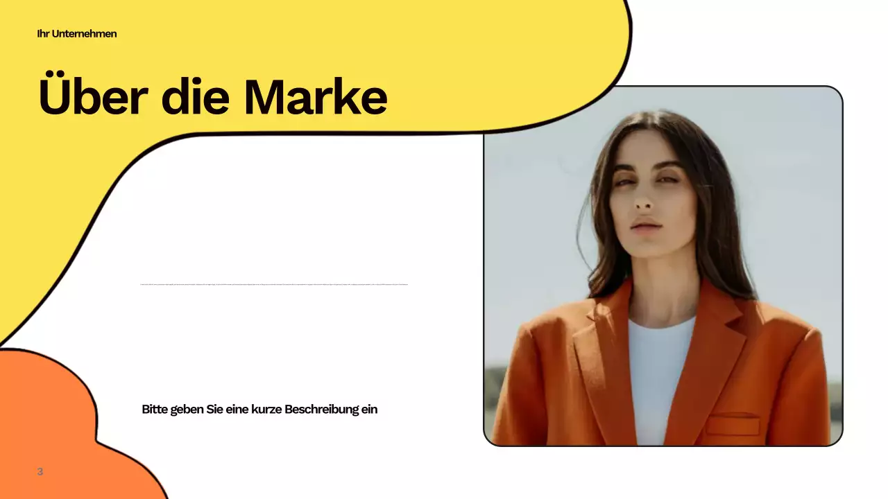 Bunter abstrakter Social-Media-Bericht