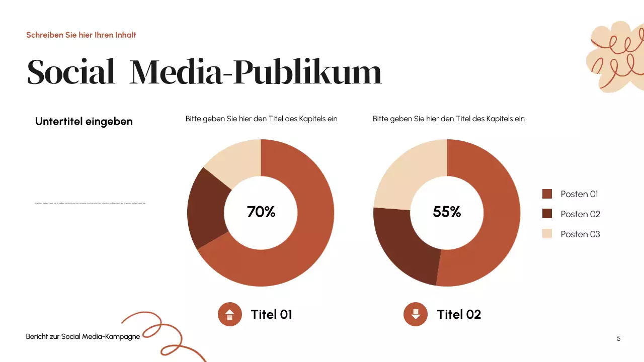 Orange Modern Social Media Bericht