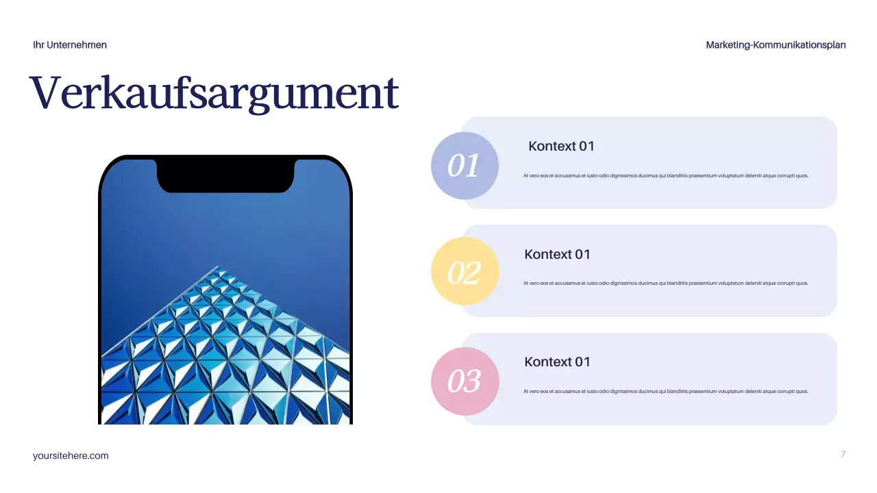 Navy Modern Marketing Plan Dokument