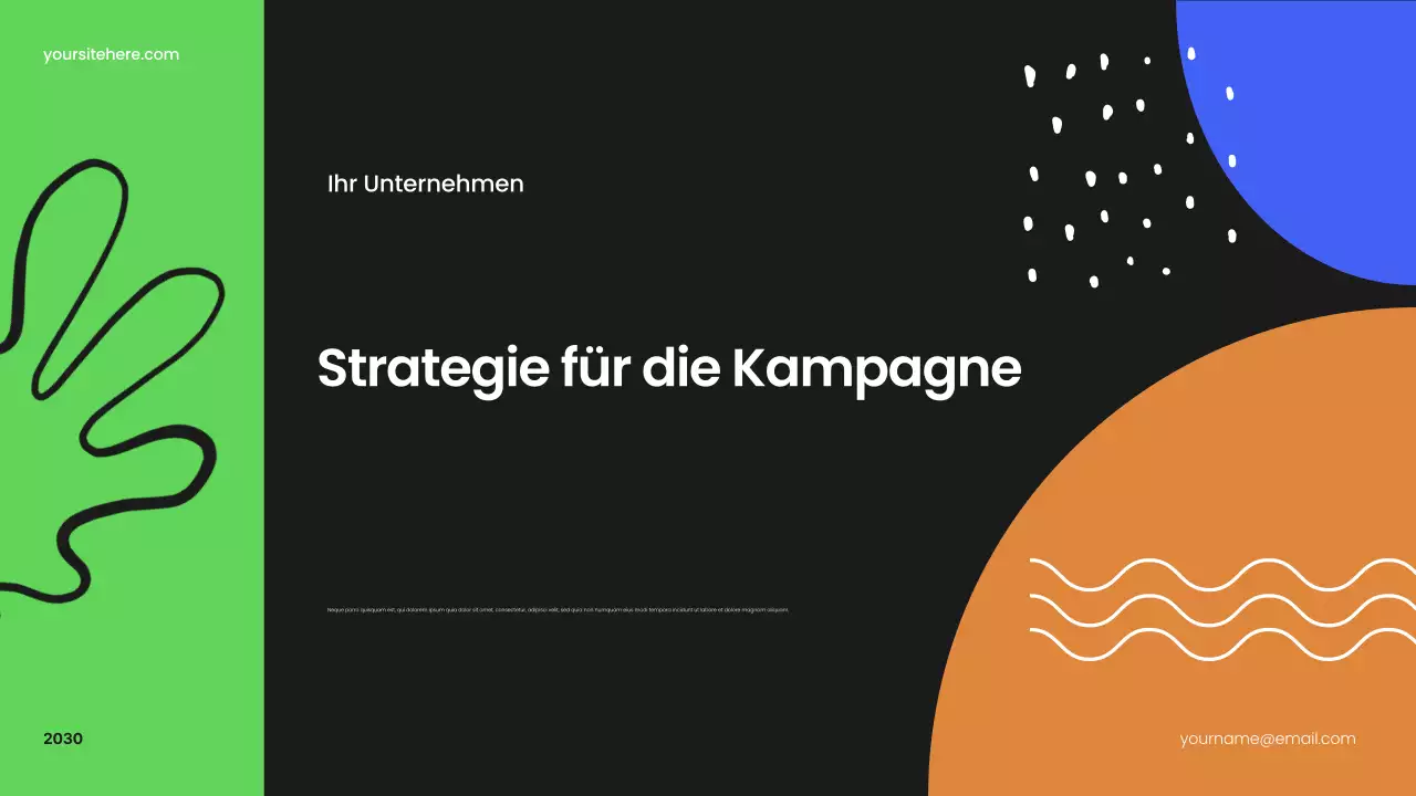 Black Modern Business Plan