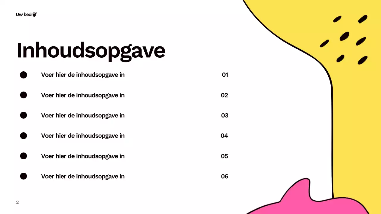 Kleurrijk Abstract Social Media Rapport