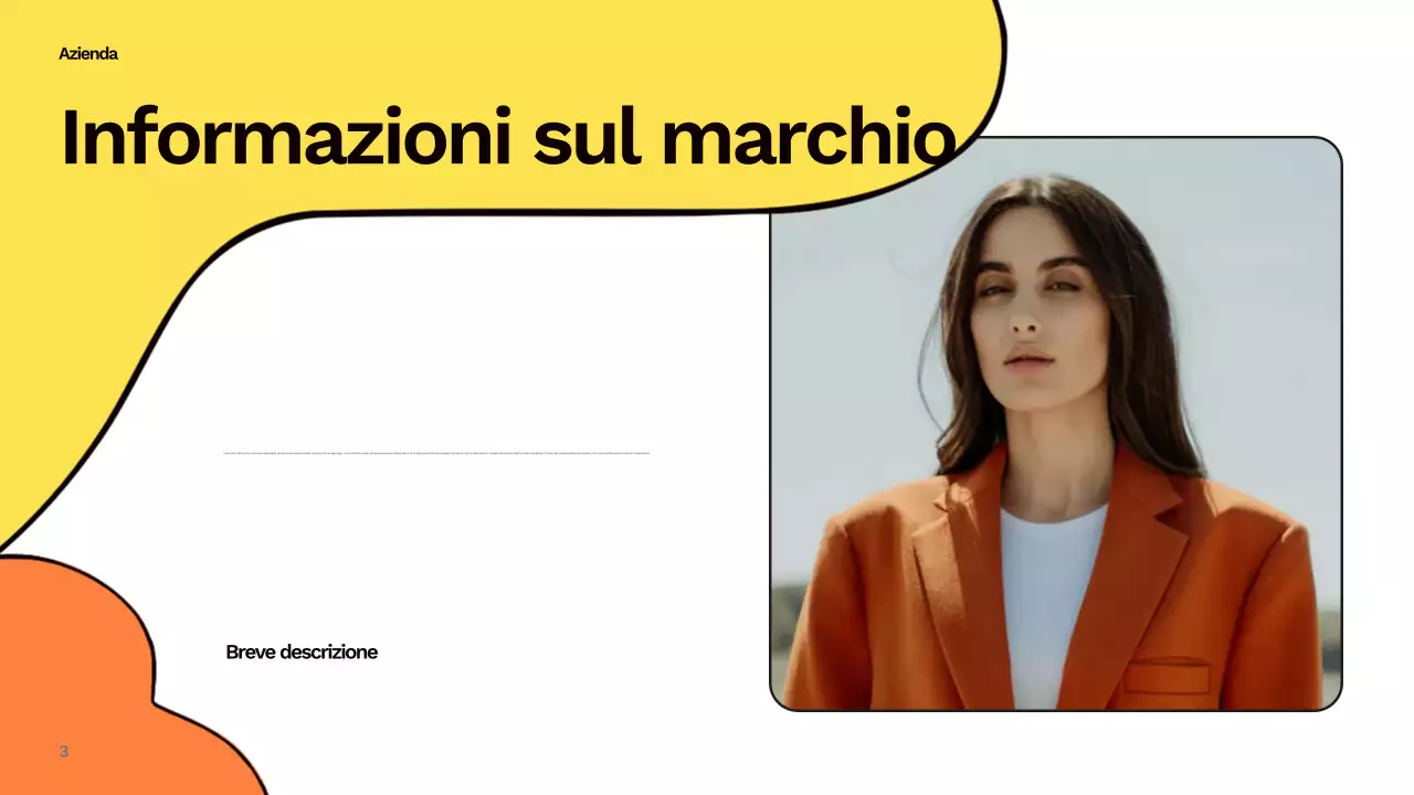 Rapporto astratto e colorato sui social media