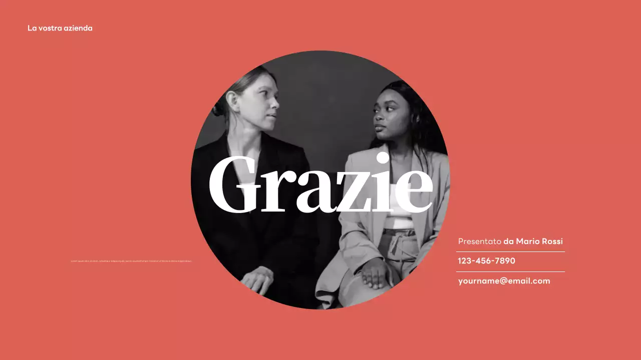 Rapporto sui media moderni del corallo